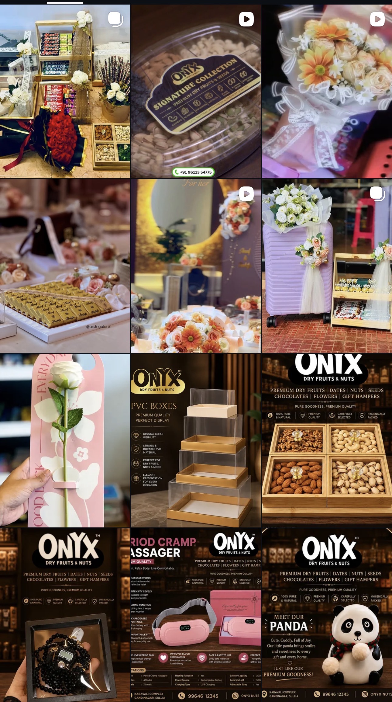 Onyx Nuts Instagram post